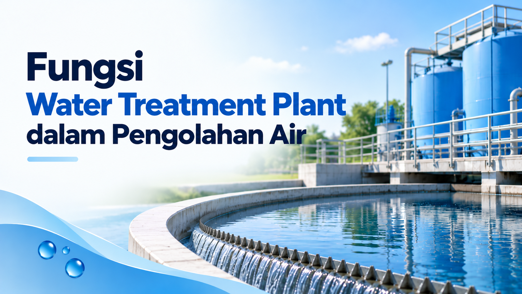Fungsi Water Treatment Plant dalam Pengolahan Air